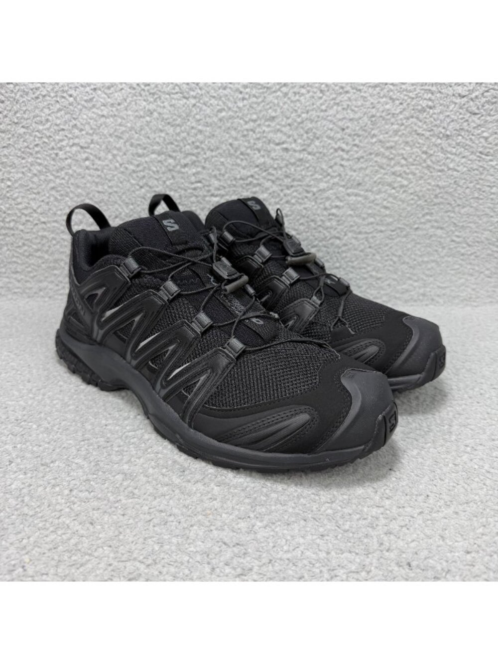 Salomon XA Pro 3D Chassis Mens 11.5 Shoes Black Trail Running Hiking Sneakers